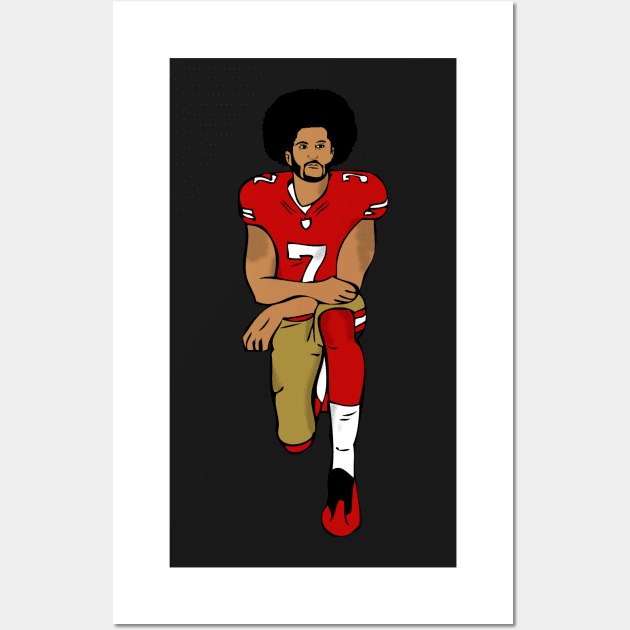 Kaepernick Wall Art by Corecustom